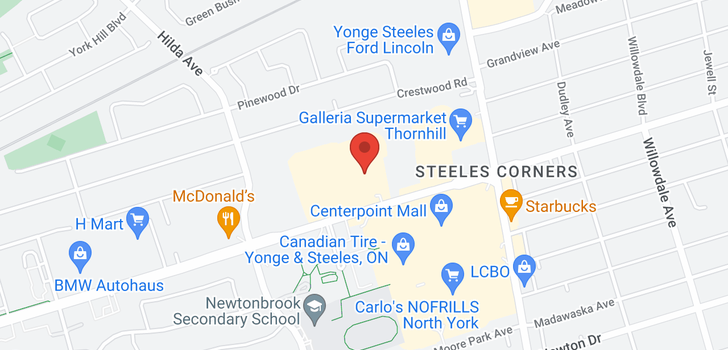 map of #18 & 19 -100 STEELES AVE W